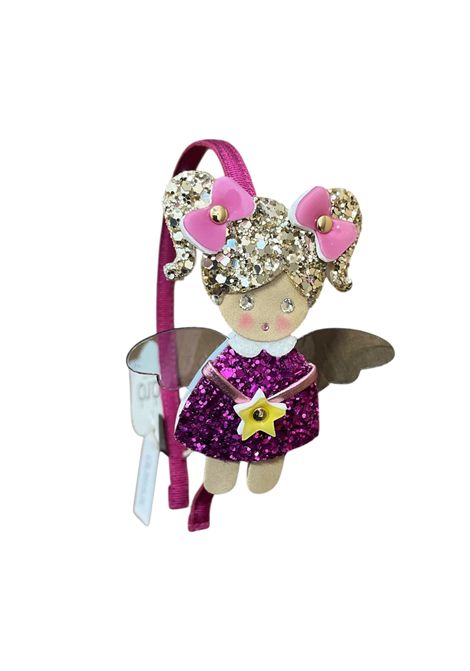 Cerchietto con applicazione Rò Rò | CR397VIO